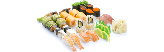 Японские суши (суси) и роллы